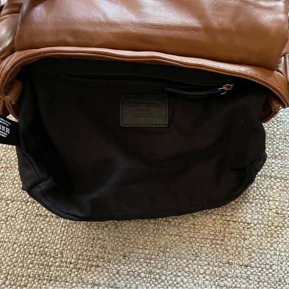 DUNE LONDON Woven Brown Leather Crossbody Bag - Picture 13 of 14